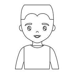 Obraz premium cartoon man icon