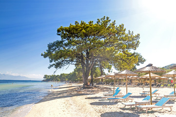 Beach in Thasos, greek island