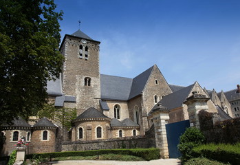 Fototapeta na wymiar Abbaye St Pierre de Solesme,