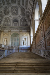Naples, Italy, Stairs in Palazzo Reale