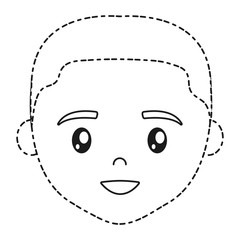 cartoon man icon