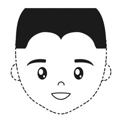 cartoon man icon
