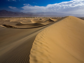 Fototapeta na wymiar Death Valley Sand Dunes