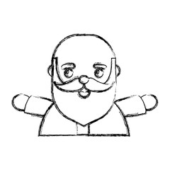 Obraz premium santa claus icon