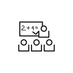 Obraz premium The training icon
