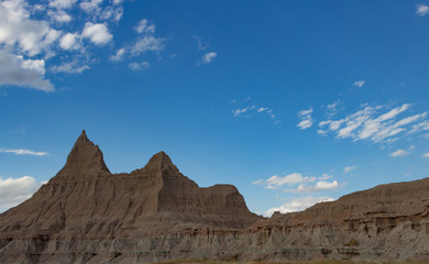 Badlands National Park rock formations