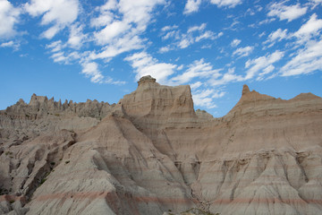 Badlands National Park rock formations