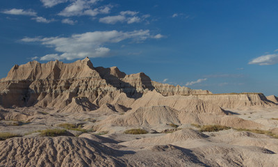 Badlands National Park rock formations