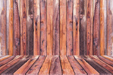 texture of brown wood floor,wall,table ,desk  for background.