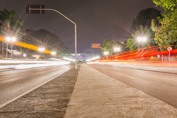 Foto noturna em Curitiba