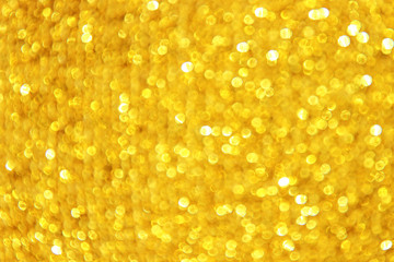 Gold abstract bokeh for background
