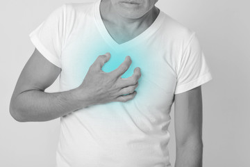 Acid reflux in old women