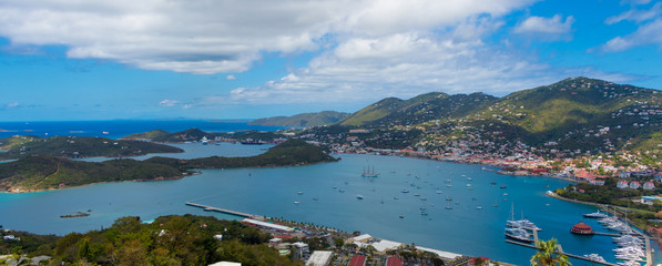 Fototapeta premium Port of St. Thomas