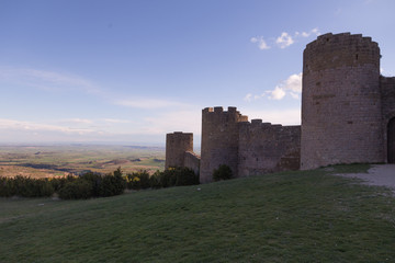 Fototapeta na wymiar Loarre Castle (Castillo de Loarre) in Huesca Province, Aragon, Spain