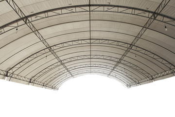 Roof Dome construtction, canvas and metal sheet