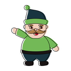 cartoon old man icon