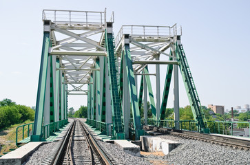 Railway bridge at Moscow Central Circle