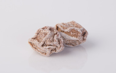 Salted Plum Tamarind Food Snack on a Background