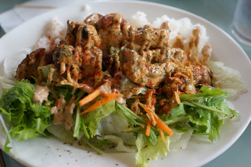 トルコ　チキンライス　ワンプレート　ランチ