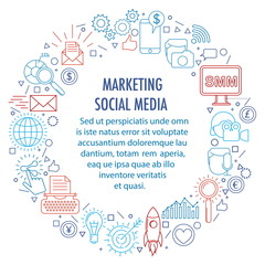 Social Media Marketing template - 178169719