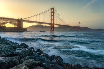 Golden Gate Bridge during great time