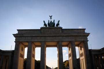 Obraz premium Brandenburg Gate in Berlin, Germany