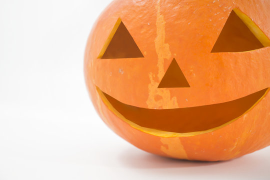 Halloween Pumpkin isolated on white background