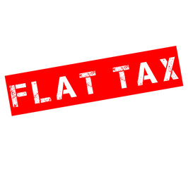 Tampon avec texte flax tax