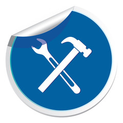 Plumbing work symbol icon