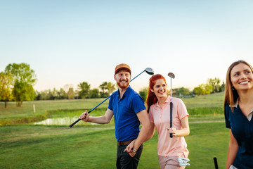 Getting their morning exercise