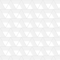 Abstract white or light grey background with many triangles, 3d render
