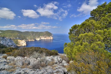 Obraz premium Costa norte de Ibiza (Spain)