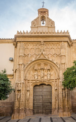 Fototapeta na wymiar View at the San Sebastian gate in Cordoba, Spain