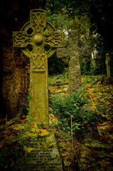 Old Tombstone in High Gate Cemetary