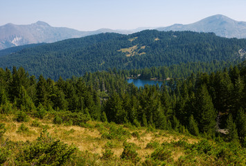 Hrid Lake in Prokletije Mountain National Park