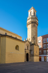 View at the Church of San Nicolas de la Villa in Cordoba, Spain