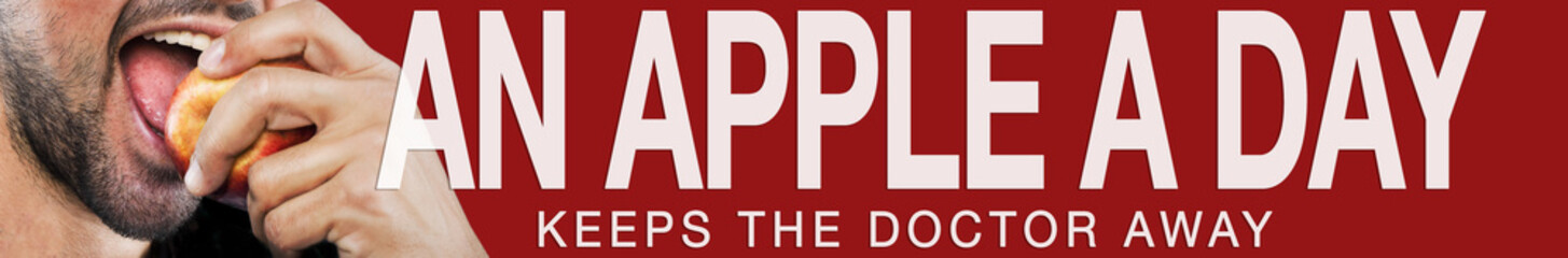 Obraz premium an apple a day 