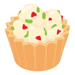 Sweet icon, isometric style