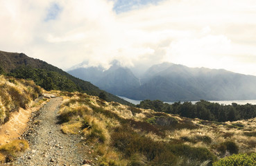 Trail of Kepler Track, New Zealand