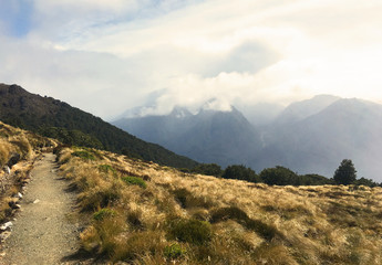Trail of Kepler Track, New Zealand