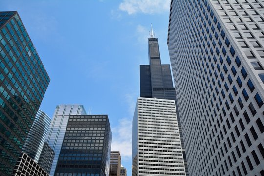 Skyscrapers in Chicago, Illinois, USA.