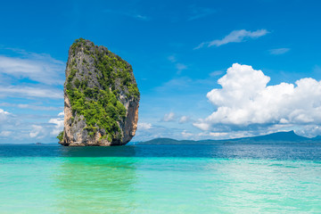 horizontal beautiful seascape. beautiful nature of Thailand