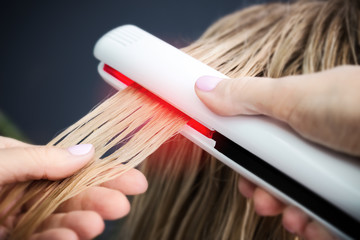 Keratine recovery and protein treatment for damaged hairs