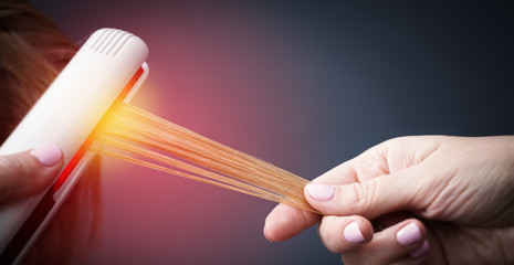 Keratine recovery and protein treatment for damaged hairs