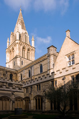 Fototapeta na wymiar Christ Church Collage Oxford University