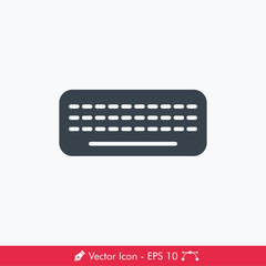 Keyboard Icon / Vector