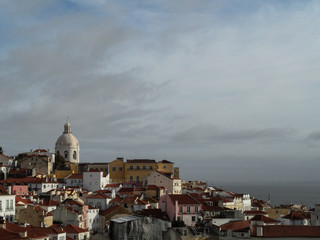 Postcards from Portugal: Lisbon - Alfama view from Elevador Santa Justa