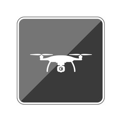 Drohne - Kamera - Reflektierender App Button