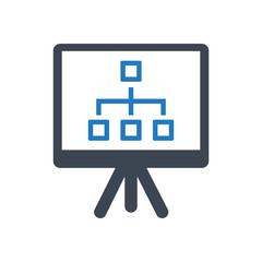 Obraz premium Management Icon