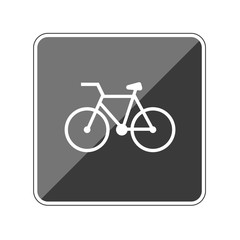 Fahrrad - Reflektierender App Button